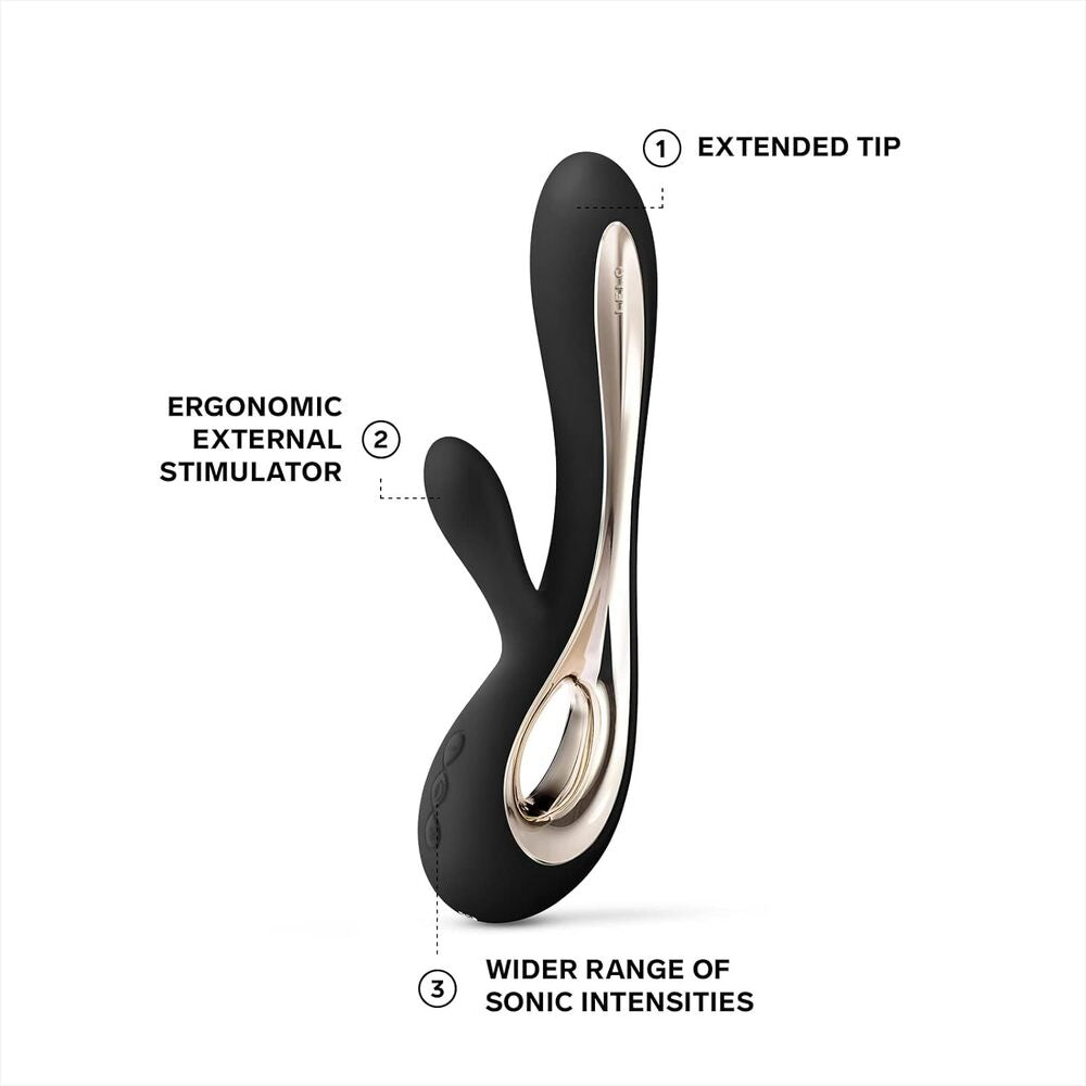 Lelo Soraya 2 Dual Rabbit Vibrator Black