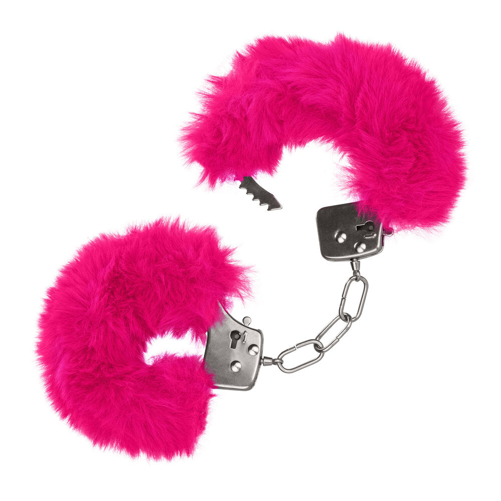 Ultra Fluffy Furry Cuffs Pink