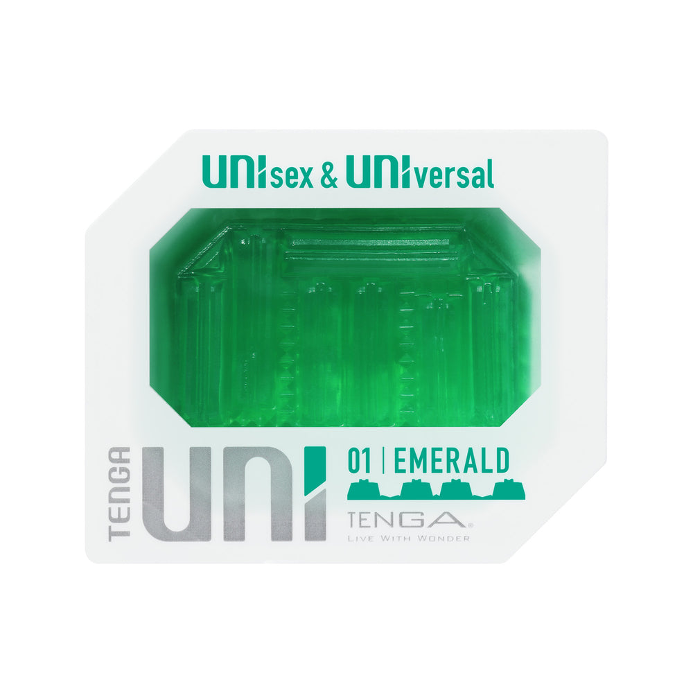 Tenga UNI Emerald Sleeve Masturbator