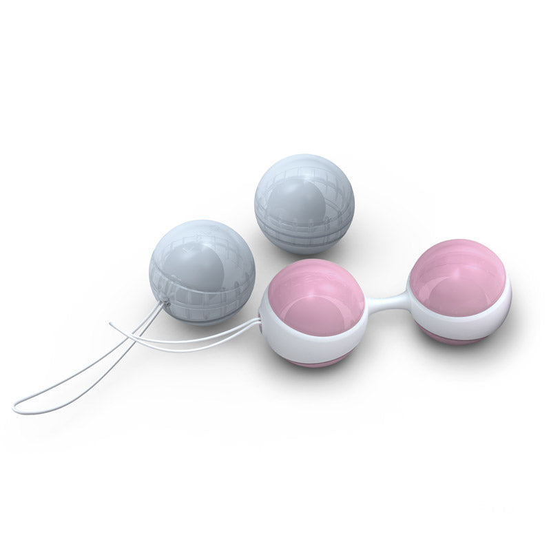 Lelo Luna Beads Mini Pink And Blue